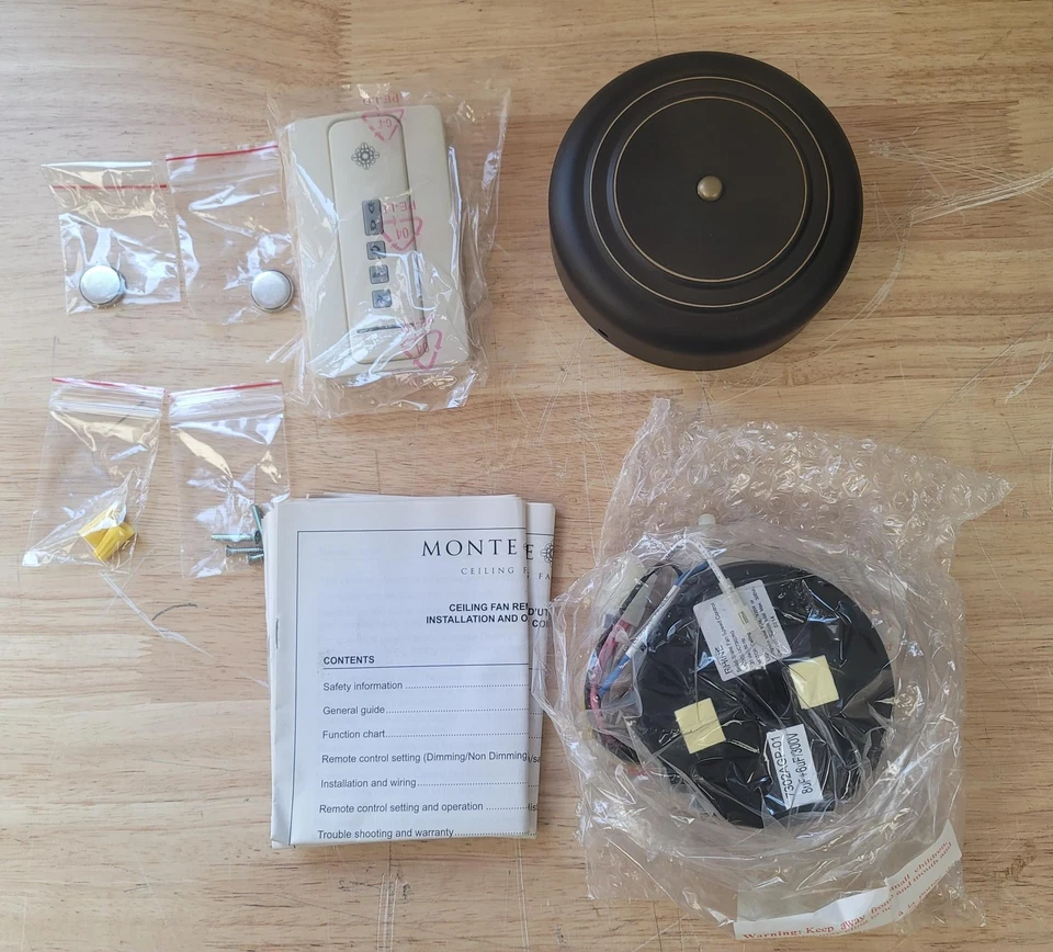 Mando a distancia Monte Carlo MCRC2RALRB NEO, almendra Foto 3 de 3