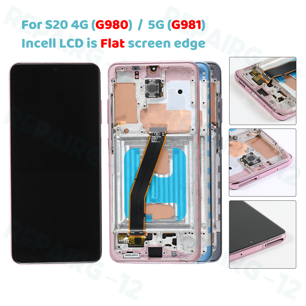 LCD Display Touch Screen Assembly For Samsung Galaxy S20 5G G981U