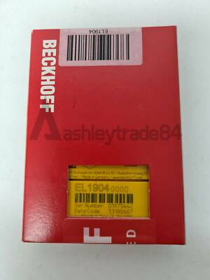 Beckhoff EL1904 4-Channel Digital Input Terminal Twin Safe 24V DC