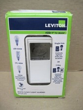 Leviton VPT24-1PZ Decora 24-Hour Programmable Timer 120Vac 3 Color options