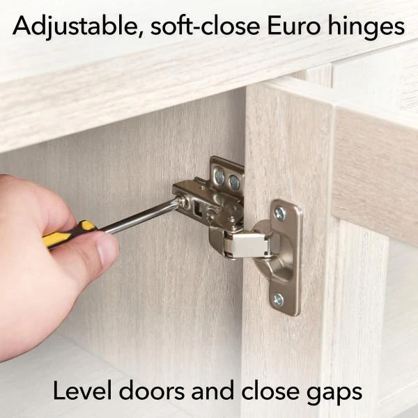 Прямоугольная подставка Chabot для телевизоров до 80 дюймов ольха белая - Изображение 2 из 4