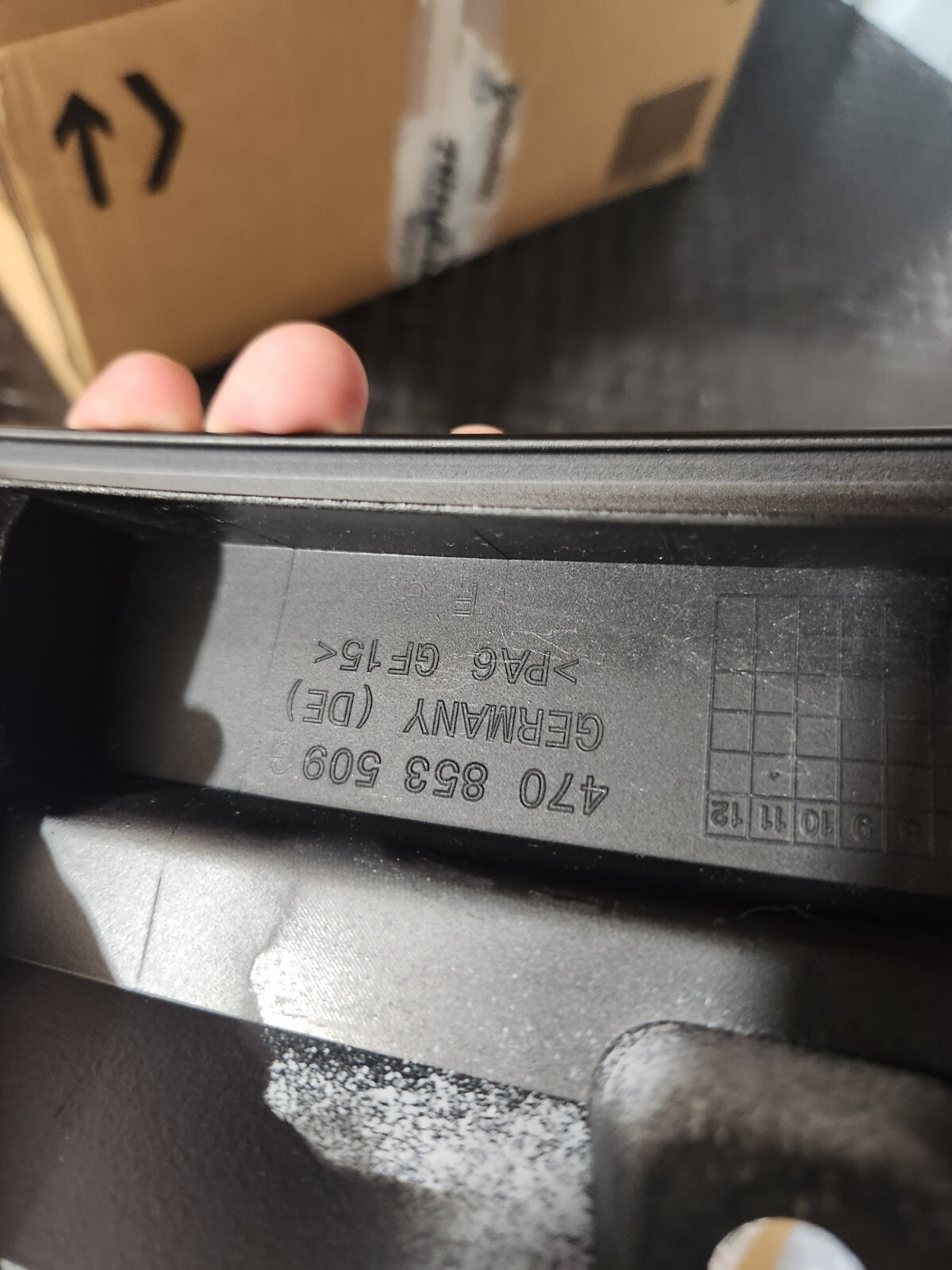 MOLDING SIDE PANEL LAMBORGHINI AVENTADOR LP770 SVJ COUPE LUGAGE COMP