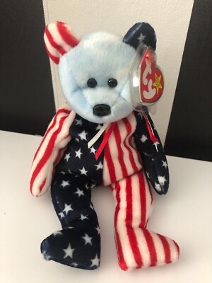 HH- Ty Beanie Baby: Spangle blau