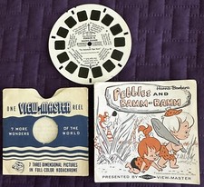 Vintage View Master Pebbles and Bamm Bamm with Booklet 1964