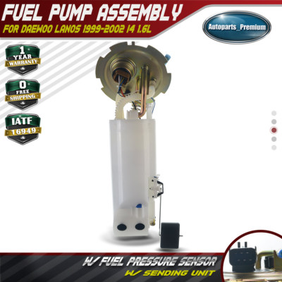 #ad Electric Fuel Pump Module Assembly for Daewoo Lanos 1999 2002 W Pressure Sensor $55.85