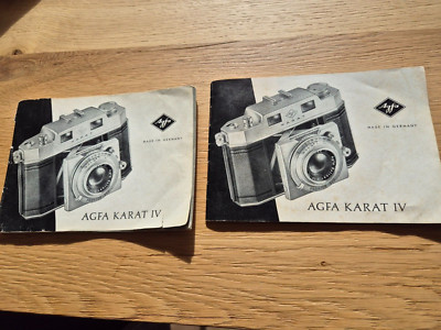 agfa karat IV manuals