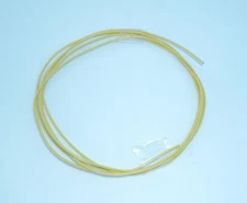  YELLOW 600V wire, PVC 20 gauge, Mil-Spec. tinned, tube amp hookup wire, 10 ft