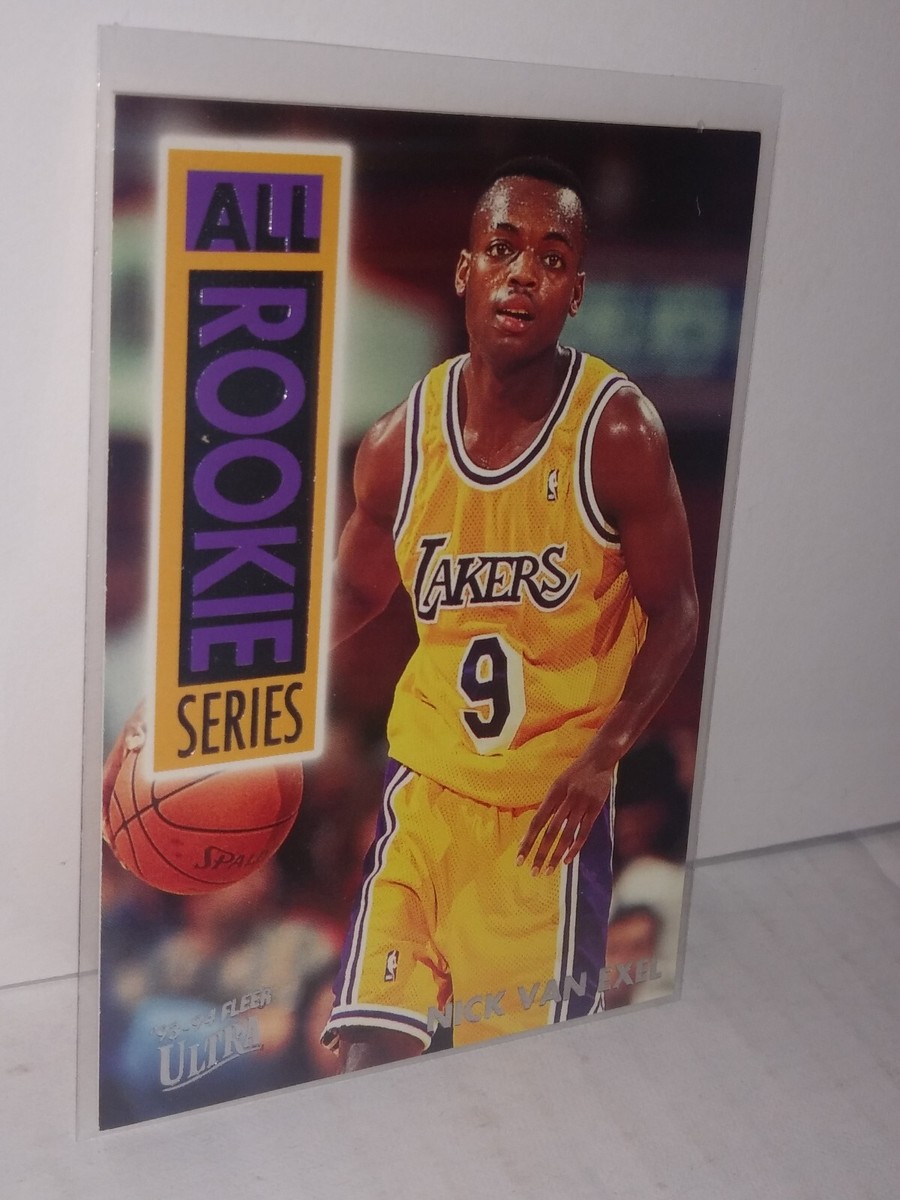 93-94 Fleer Ultra All Rookie Series Nick Van Exel Insert 93-94 Fleer Ultra All Rookie Series Nick Van Exel Insert