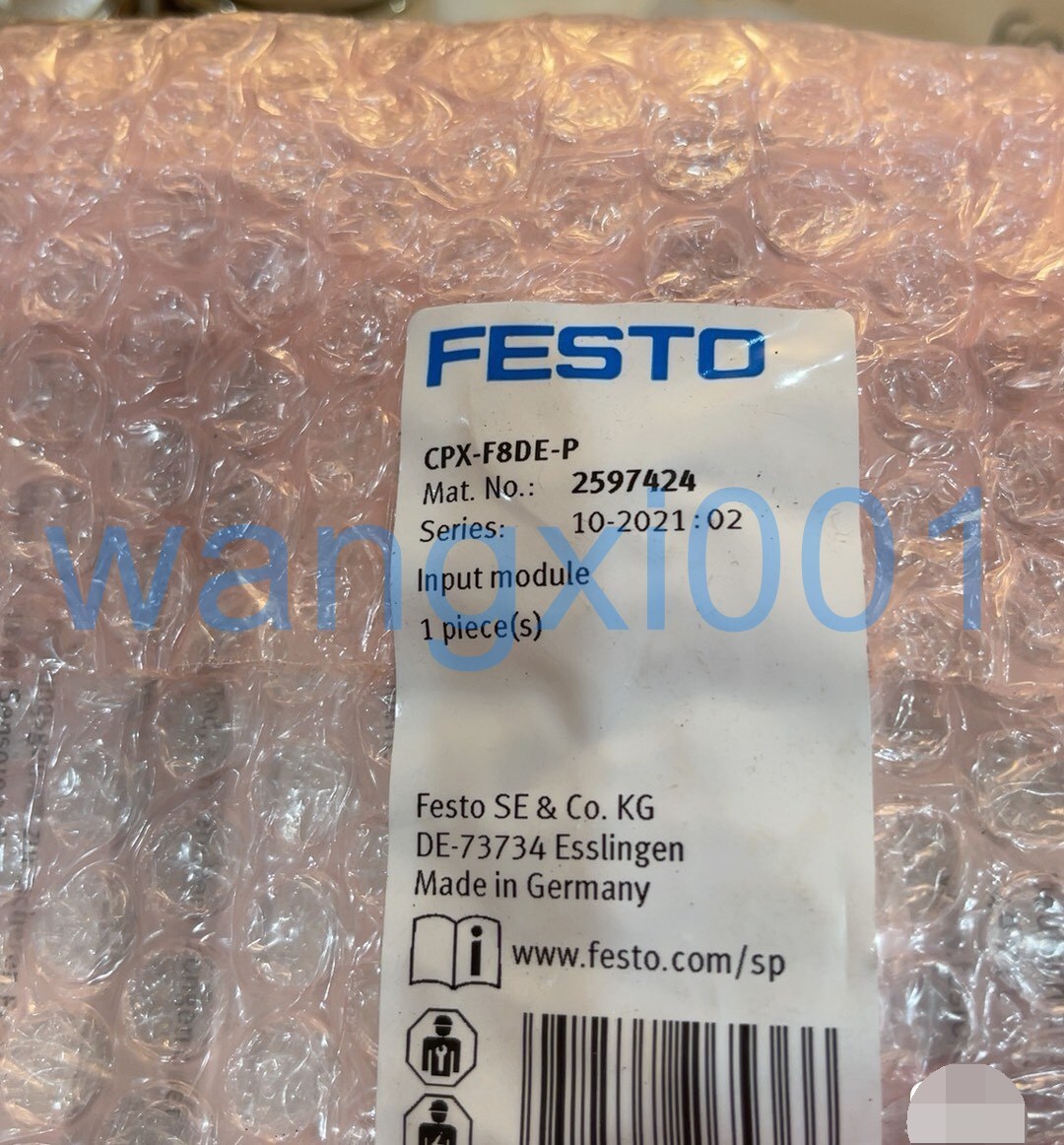 1PCS NEW FESTO Safety input module CPX-F8DE-P 2597424 DHL Fast delivery