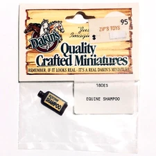 Dollhouse Miniature Horse Shampoo bottle Equine Shampoo Dakin's Miniatures 180ES