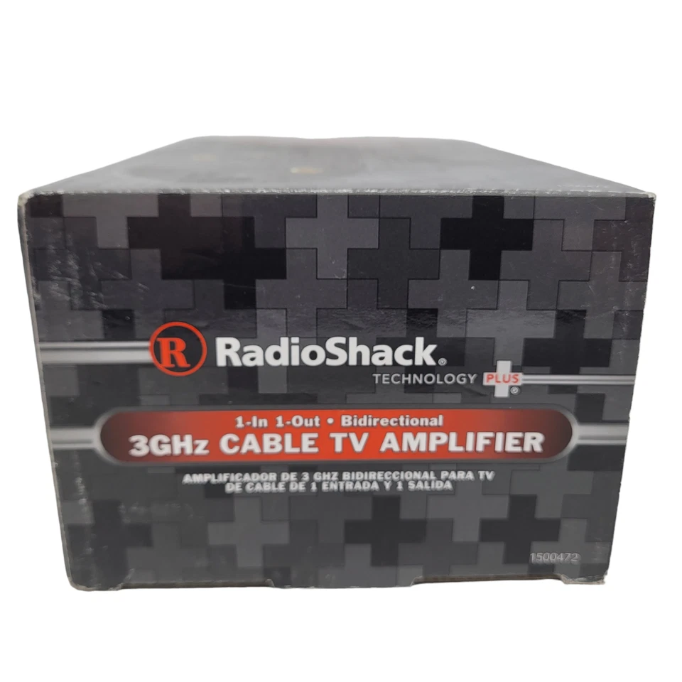 Radioshack 3GHz RF/UHF/VHF/FM/TV Antenna Bidirectional Signal Booster Amplifier - Image 2 of 4