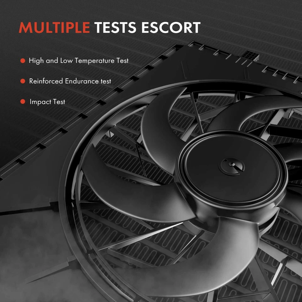 Dual Engine Cooling Fan Assembly for Chevrolet Cobalt 2005-2010 Saturn Ion 04-07 - Image 4 of 4