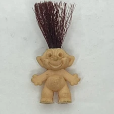 Gumball Troll 2" Miniature Vending Prize Bristle Hair Vintage 1960s