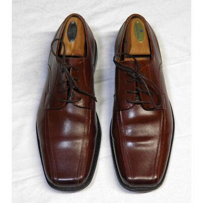 Stacy Adams Brown Bike Toe Loafers Size 10.5 Templin Bike Toe Loafer Men main image 4