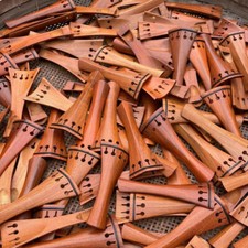 1x Genuine Real Pernambuco Violin Tailpiece 4/4 Size  Hill Style