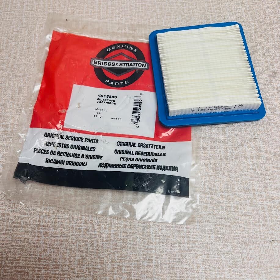 Filtro Aria Per Briggs And Stratton 491588S 399959 491588 Quantum Series 625 650 Ricambi Per Tosaerba~p137752343 - Foto 10
