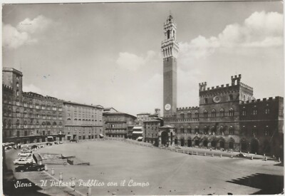 SIENA - THE PUBLIC PALACE WITH THE CAMP 1966