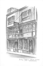 BR66485 judge jeffreis dorchester uk 14x9cm