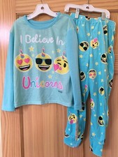 New Emoji Unicorn Pajama Set Girls Many sizes