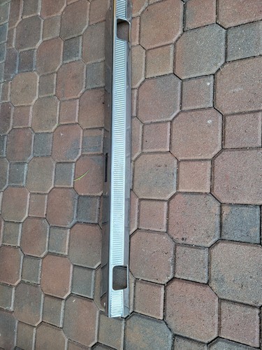 1992-1997 Audi UrS6 , A6 C4 Rear Center Aluminum Trunk Scuff Plate Trim Panel - Picture 2 of 10