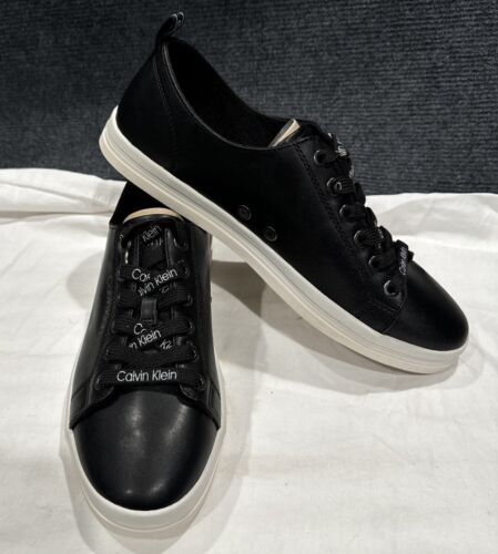 Calvin Klein Maraselle Black Sneakers/Shoes, Brand New, Men’s Size 10 - Picture 2 of 7