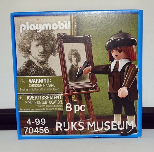 PLAYMOBIL Collector Set 70456+6107+70475 – Atelier Des Autoportraits (Rembrandt, Van Gogh, Dürer) NEUF