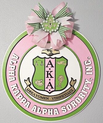 Alpha Kappa Alpha Sorority Inc. Welcome Sign | eBay
