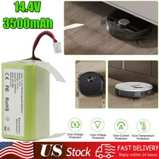 14.4V 3500mAh Rechargeable Li-ion Battery for Shark Ion R75 R85 RV761 RV850C