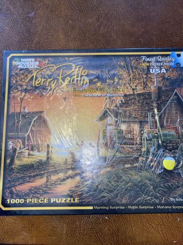 White Mountain Puzzles Terry Redlin Morning Surprise 1000 Piece Exclusive Coll/n - Picture 1 of 5