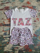 Taz Pajamas AOP Y2K 90s Looney Tunes