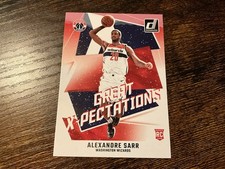 #261 2024-25 Donruss Great X-Pectations #20 Alexandre Sarr