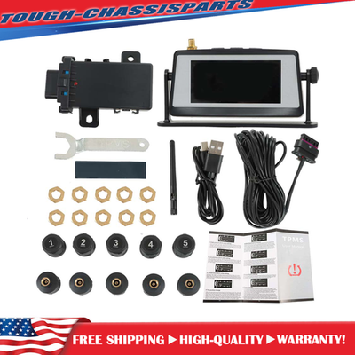 #ad EEZTire TPMS Real Time Tire Pressure Monitoring System 10 Mixed Sensors $149.06