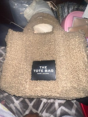 marc jacobs teddy tote bag, used fair condition inside will need to be cleaned 