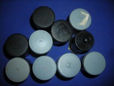 10 Plastic ASSORTED lids Kodak and other 35mm film canisters AS SHOWN