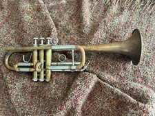 Bach Trumpet Large Bore, Key Of C, Stradivarius