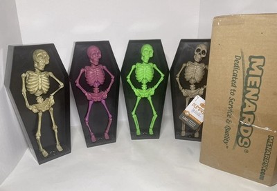 Lot Of 4 Magic Power Halloween Animated Coffin Dancers 1 With Original Store Box