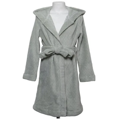 H&M, peignoir, taille : 122/128, blanc/vert, polyester, à pois, polaire #4yb - Photo 1/4