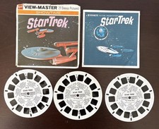 Vintage 1968 Star Trek GAF View-Master 3 Reel Set  Book Packet B 499