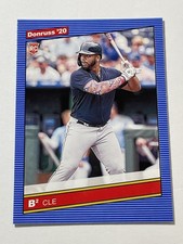 2020 Donruss Baseball Nickname Variant - Bobby Bradley RC - Cleveland Indians