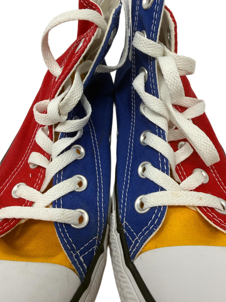 Size 7 - Converse Chuck Taylor All Star High Enamel Red for sale