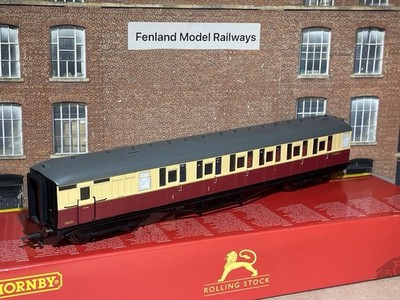 Hornby R4178A Spurweite OO BR lackierter Gresley Korridor Bremswagen