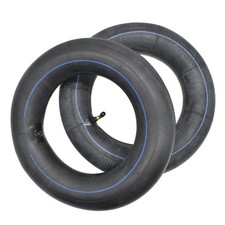3.00/3.25-8" Butyl Rubber Inner Tube 2-Pack with TR87 Bent Metal Valve Stem...