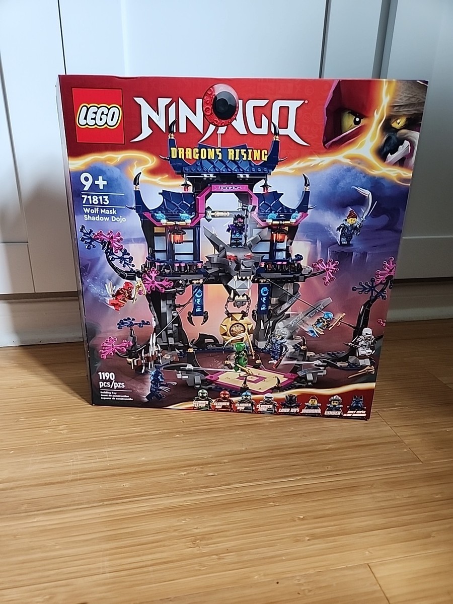 Lego Ninjago 71813 - Wolf Mask Shadow Dojo - BOX ONLY | eBay