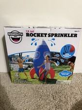 BigMouth 7' Tall Outdoor Inflatable Giant Rocket Sprinkler 360 Soaker NIB