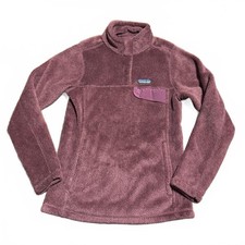 Patagonia Womens Re-Tool Snap-T Fleece Pullover S Polartec Violet 25443 Gorpcore