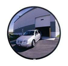 See All PLXO36 Circular Acrylic Heavy Duty Outdoor Convex Security Mirror, 36...
