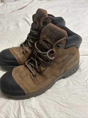 #ad Timberland PRO Men Helix HD 6quot; Composite Toe Waterproof Work Boot A1HQL Sz 12M $65.99