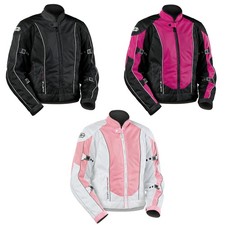 Women's Castle Turbine Jacket Motorcycle Riding Coat Ladies Street Bike Cruiser