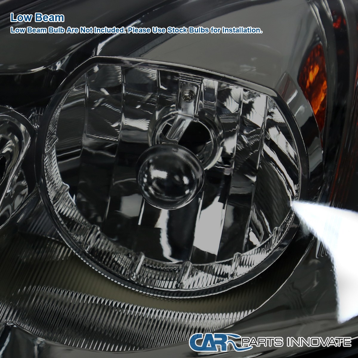 Fits 2005-2010 Pontiac G6 GT GTP Smoke Headlights Head Lamps Left+