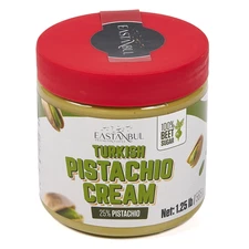 Eastanbul Pistachio Cream, 1.25lb, Pistachio Butter, Turkish Pistachio Cream